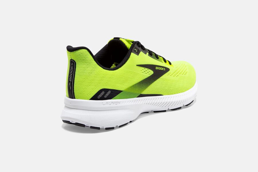 Brooks Running Shoes Mens Green/Black - Launch 8 Road - 2835-WVTHE